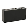 Miniatyrbilde 2 av 5: 2x1 Dobbel Displayport HD Multimedia Interface KVM-bryter Støtter 8K 30Hz 4K 60Hz KVM-switcher for 2 PC Del 2 skjermer 3 USB-porter EU-kontakt