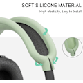 Miniatyrbilde 4 av 5: Beskyttelsessett for AirPods Max, Hodebåndtrekk + TPU-dekselbeskyttelse + Silikonøreputer, Svettebestandig Tilbehør, Lett å Vaske, Ripebeskyttelse
