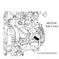 Miniatyrbillede 2 af 3: Motor timing pins 1.5 og 1.9 DCi til Renault og Dacia,.pa