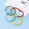 Miniatyrbillede 4 af 5: Bogringe, Farverige Bogringe, Metal Bogringe, Binderinge, Bind Metalringe, til Notesbog Scrapbooking Bogbinding Nøglering, 50 stk. (PA)