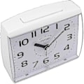Miniatyrbilde 3 av 5: Analog Vekkerklokke for Eldre, Stille Ikke-Tikkende med Snooze og Bakgrunnsbelysning, Crescendo Høyt Alarm, Store Tall