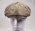 Gatsby Ull Golf Körning Flat Beret Hattar (FMY) Kaffe Coffee L 58-60CM