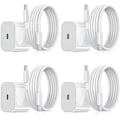 Miniatyrbild 1 av 3: Laddare till Samsung - Snabbladdare 20W USB-C - Adapter+Kabel 2m Vit White 4-Pack Samsung
