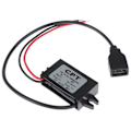 Miniatyrbilde 1 av 5: Paris_1:a USB 12V til 5V DC/DC Spenningsomformer Strømadapter
