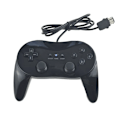 Miniatyrbillede 1 af 5: Klassisk Trådløs Spilkontroller til Wii Remote Game Gamepad Pro Joypad Joystick Kompatibel med Nintendo Wii/Wii U