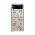Transparent Elastiskt Telefonfodral för Galaxy Z Flip 3