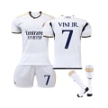 Miniatyrbild 1 av 4: (Real Madrid 2023/24 hemmatröja Vini JR. No.7 set XL(180-185CM)