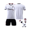 Miniatyrbild 1 av 4: ( Manchester United 2022/23 Borttaröja fotbollströja 3-delade kit för barn Vuxna 20(115-125CM)