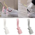Miniatyrbillede 2 af 2: 2 stk. Lazy Unisex Slid-on Sko Horn Hjælper Skolet Sko Nemt På Og Af Sko Robust Slip Hjælpemiddel Husholdning Daglige Nødvendigheder Værktøjer