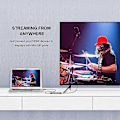 Miniatyrbild 3 av 5: Enkel till Mini DP Konverter Adapter Kabel UHD 4K@30Hz Plug and Play för PC Laptop