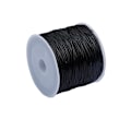 Miniatyrbillede 5 af 5: 2 stk. elastisk armbåndstråd 100m*0,8mm elastisk armbåndsline transparent sort elastisk stræktråd med saks og perlenål til armbånd