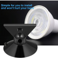 Miniatyrbilde 3 av 5: 10 pærer sugekoppfjerner GU10 CZ10 pæreutskiftningssugekoppfjerner for LED halogenpære miniskjermlampe svart 35mm