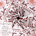 Miniatyrbild 5 av 5: Mandala-väggbonad, estetisk, boho-väggbonad, rosa blommig medaljong-väggbonad, bohemisk väggkonst, hippie-dekor för sovrum, vardagsrum, sovsal
