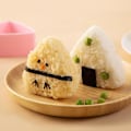 Pikkukuva 3 / 3: Kolmionmuotoiset sushintekijämuotit Sushi-setti Japanilaisen keittiön Bento-tarvikkeet Simple triangle