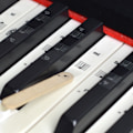 Miniatyrbillede 5 af 5: Klaver + Keyboard Note Stickers til 49 | 61 | 76 | 88 Tangenter + Komplet Premium Kit til Sorte + Hvide Tangenter | DO-RÉ-MI-FA-SOL-LA-SI |