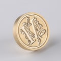 Miniatyrbillede 1 af 5: Elite Messing Retro Alfabet Initialer Voksstemplingsstempel 26 Bogstaver A-z Voksstemplingsstempel Til Postdekoration Diy Kortfremstilling M