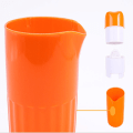 Miniatyrbillede 2 af 5: (Farve: Orange) Bærbar Manuel Citruspresser til Appelsiner Mini Håndholdt Frugtpresser