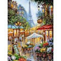 Pikkukuva 1 / 5: Timanttimaalaus Pariisin maisema Eiffel-torni Kirjonta 5D Timanttimaalaus Aikuisten täysi setti 30x40cm Kotiseinän sisustus