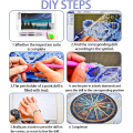 Miniatyrbild 4 av 5: 5D Diamantmålningssats för vuxna, Star Tree DIY Diamant Dot Kristall Ädelsten Konstmålning, Lämplig för Hemväggsdekoration 12x16 Tum