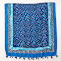 Miniatyrbild 2 av 5: Boho Scarf Dam Lätt Vikt Blommig Tryck Scarf Mode