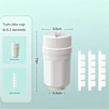 Miniatyrbillede 3 af 5: Isfremstillingskop Ismaskine Husholdnings Isfremstillingsboks Grøn