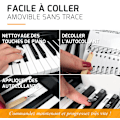Miniatyrbillede 4 af 5: Klaver + Keyboard Note Stickers til 49 | 61 | 76 | 88 Tangenter + Komplet Premium Kit til Sorte + Hvide Tangenter | DO-RÉ-MI-FA-SOL-LA-SI |