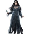 Pikkukuva 1 / 5: Halloween uusi pelottava aavemorsian zombiasu puku peliasu baarimaskeraadi tanssi zombiasu XL