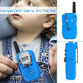 Miniatyrbild 4 av 5: Walkie-talkies för barn 22 kanaler 2-vägs radioleksak med bakgrundsbelyst LCD-ficklampa set utomhusäventyr vandring camping utrustning spel för flickor och pojkar
