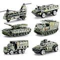 Pikkukuva 4 / 4: 6 kpl autolelu Die-cast Metal Playset -ajoneuvomallit leluautot lapsille taaperoille pojille C