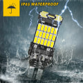 Miniatyrbild 2 av 5: 10 st 912 921 T15 W16W Canbus LED-lampa Bilfel Fri Reverseringsljuslampa, Bärnsten