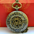 Miniatyrbild 1 av 4: Kvartsfickur Casual Halsband Brons Skorpion Fickur Krabba Fickur Romersk Skala