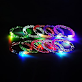 Miniatyrbillede 5 af 5: 10 stk. LED-boblelysende armbånd, lysende akryl lysende ring