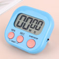 Miniatyrbillede 1 af 5: Magnetisk køkkentimer med stort LCD-display (blå), timere til madlavning, studier, høj alarm og nedtælling