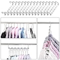 Miniatyrbillede 1 af 4: Multi-hanger Bøjle, Garderobe Bøjle 80PCS