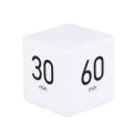 Miniatyrbillede 1 af 5: Miracle Cube Timer Hvid Køkken Timer Børne Timer Trænings Timer Fashionable 15-20-30-60minutes