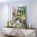 Miniatyrbild 4 av 5: Vuxenlandskap Diamantkonst Set Landskapshus Vuxen Diamantmålning Set Diamantkonst Set Gem Art Diamantkonst Vuxen Vägg Heminredning 11,8X15,7 tum