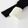 Pikkukuva 3 / 3: Superpaksut kashmir-leggingsit naisille, fleece-vuoratut leggingsit, talven villaiset lämpimät joustavat jooga-slim-housut Xl