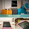 Miniatyrbilde 3 av 5: Lcd-skrivetavle for barn, 10 tommers tegnetavle, magisk tavle, Lcd-skrivebrett for barn Pink