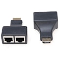 Miniatyrbilde 2 av 2: Hdmi over Rj45 Cat5e Cat6 Utp Lan Ethernet Balun Extender Repeater - 1080p3d Hd