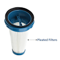 Miniatyrbillede 3 af 4: 2 stk. Vakuum Udskiftning Plisseret Filter Til 2-i-1 Ledningsfri Lithium Stick Sva520 Sva420 Til Black Decker Svf11 Hepa