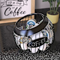 Miniatyrbilde 2 av 5: Kaffe Kapselholder, Stor Kapasitet Organizer For Alle Kaffe Kapsler, Kaffe Pod Kurv For Counter Kaffe Bar