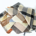 Miniatyrbillede 3 af 5: Moderne cashmere-halstørklæder til efterår og vinter, damer tørklæder, orange fortykkede varme kraver