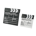 Miniatyrbilde 1 av 5: Film Film Clap Board Hollywood Clapper Board Tre Clapper Board Tilbehør white 27*30cm