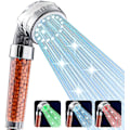 Miniatyrbillede 1 af 5: LED Brushoved, Håndbruser med Højt Tryk og 7 Farveskift 3 Color