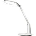 Miniatyrbilde 1 av 5: LED-bordlampe med justerbar lysstyrke og variabel lysstyrke, egnet for soverom, studie, lesing, kontor, hvit