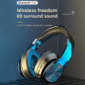 Pikkukuva 2 / 5: Stereo-kuulokkeet Bluetooth-kuulokkeet Musiikki-kuulokemikrofoni Fm ja tuki SD-kortille mikrofonilla