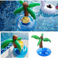 Miniatyrbillede 3 af 4: 6-delt oppustelig kopholder, spa drikkevareholder, oppustelig swimmingpool, swimmingpoollegetøj, velegnet til fester, ferier og svømning lemon