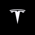 Miniatyrbilde 1 av 5: 2 stk Tesla MODEL-S/3/X/Y dør laser projeksjonsgulvlampe full serie