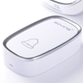 Miniatyrbillede 2 af 2: Trådløs dørklokke, stik i vandtæt batteridrevet trådløs dørklokke EU Plug