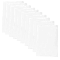 Miniatyrbillede 1 af 5: 100 stk. opbevaringspladsbesparende tøjposer frostede plast lynlåsbeklædningsposer rejseforseglingsopbevaringsposer 14x20cm